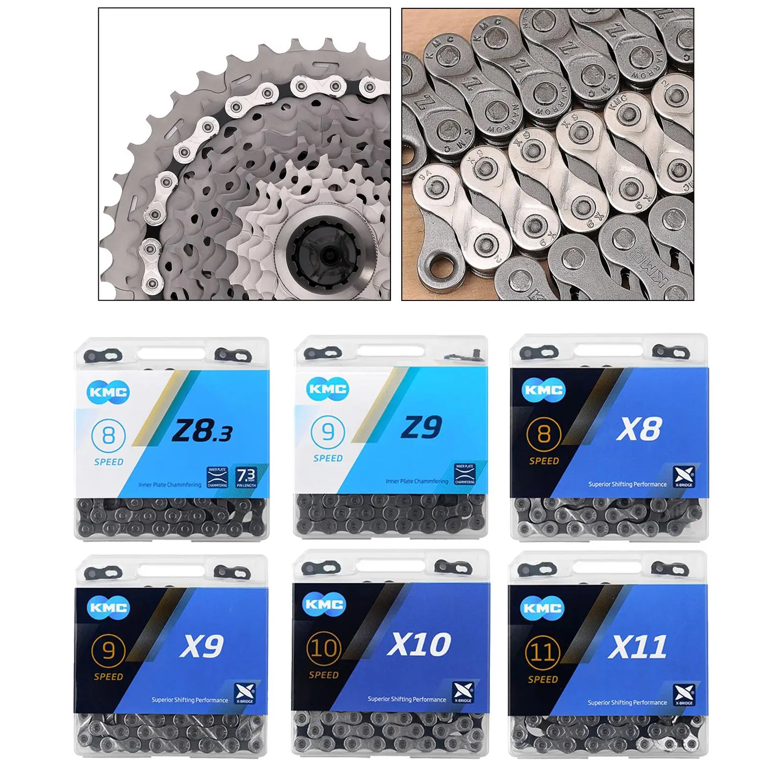 Lightweight Bike Chain Solid 116 s Bicycle 8/9/10/11s  Chains Replacement Chain  Connector Joiner Component