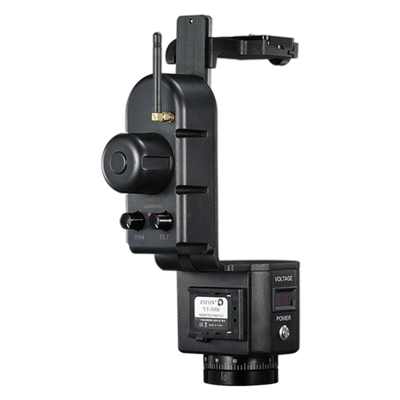 wireless motorized pan tilt head for camcorder