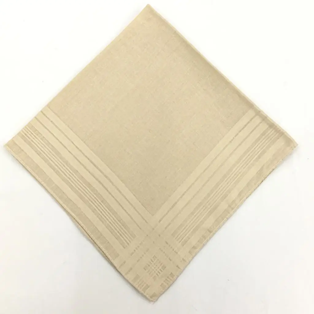 12pack Soft Cotton Plain Pocket Hanky ??Handkerchief