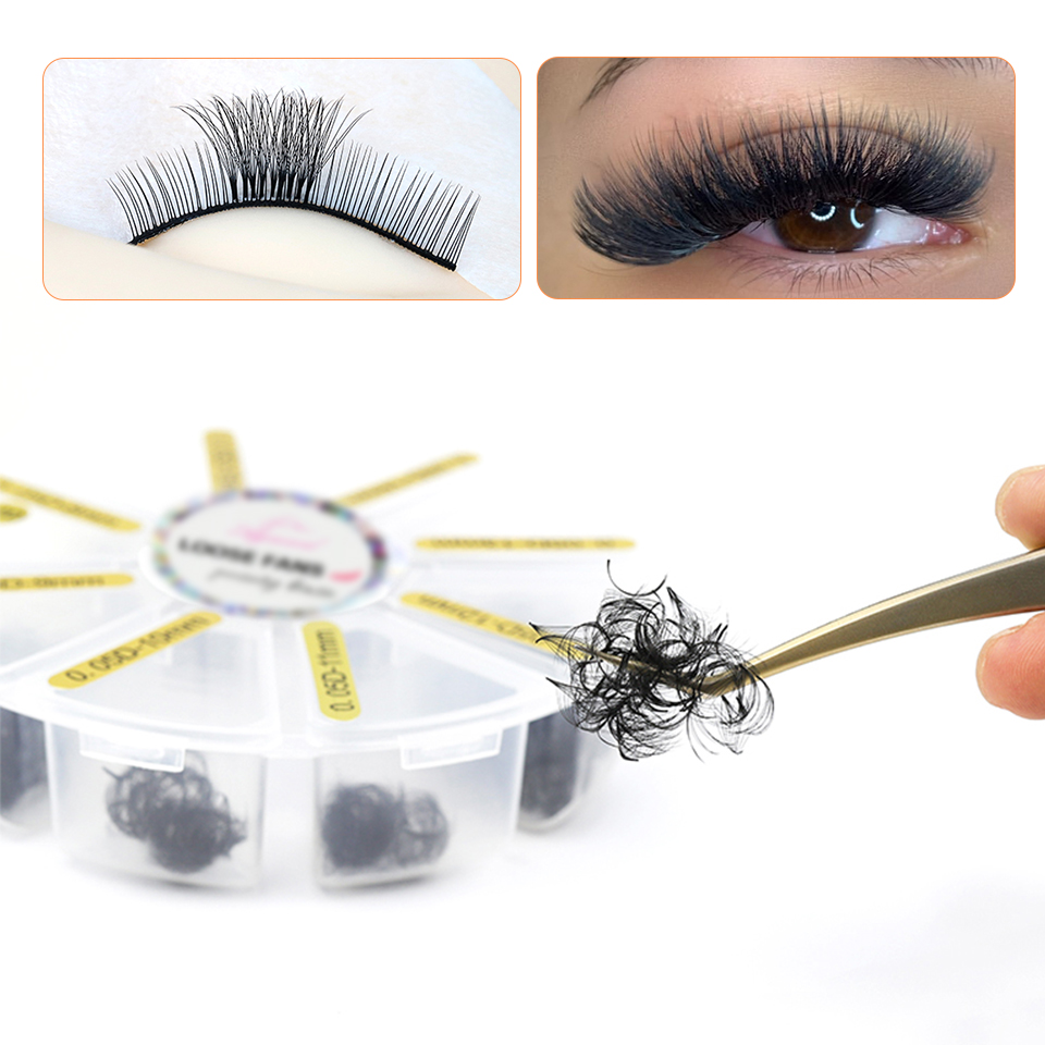 Best of AGUUD Volume 3D 5D 6D 10D Loose Premade Fans Sharp Pointy Stem Lash Bulk Cluster Promade Loose Fan Pointy Base Eyelash Extension Reviews & Tips