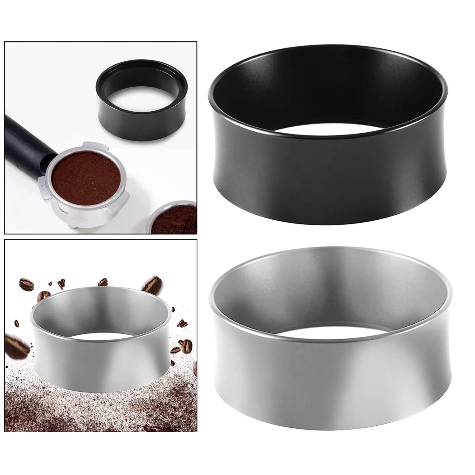 Coffee Dosing Rings Portafilters Coffee Filter Catcher for Home Kitchen Cafe