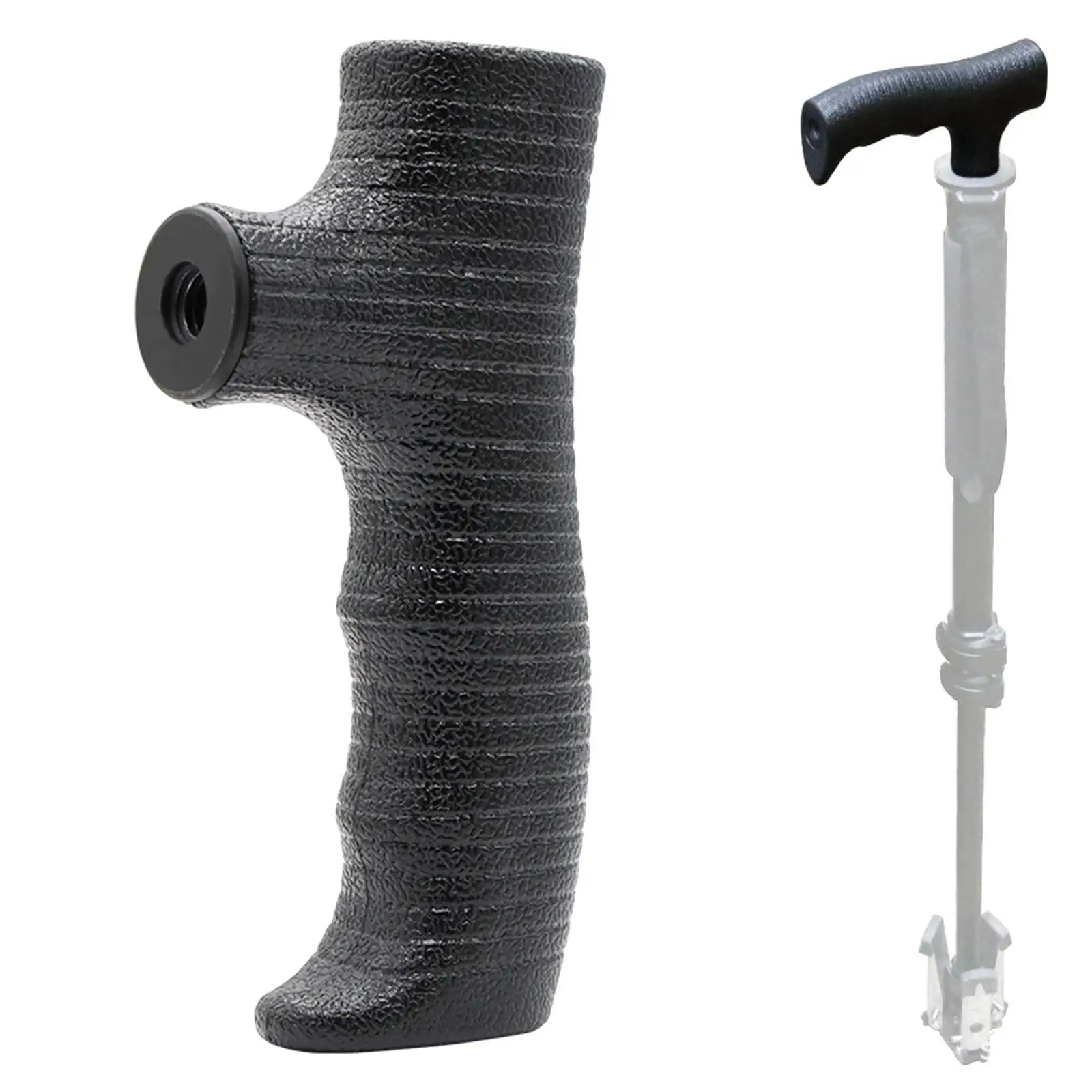 Walking Sticks Hand Grip Trekking Pole Handle Replacement Parts for Crutch