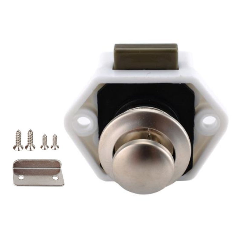 Durchmesser 20mm für Wohnmobil Auto Push Lock RV Caravan Boot Schublade für Riegel Knopfs chlösser für Möbel beschläge – Detail 3
