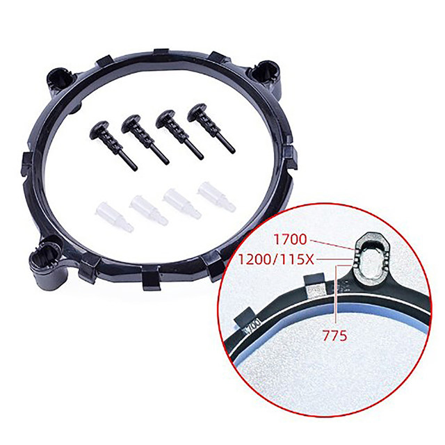 CPU Socket Mount Cool Fan Heatsink Bracket Dock For Intel LGA 775/1155