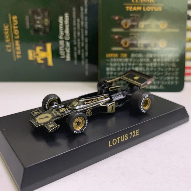 1/64 KYOSHO Lotus 72E #1 1973 F1 Formula Collection of die-cast ...