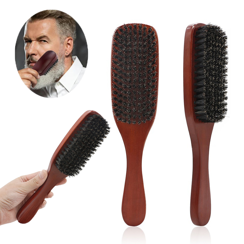 Best of Natural Boar Bristle Beard Brush Men Facial Hair Cleaning Brush Professional Hairbrush Shaving Tools Beard Mustache Brushes Reviews & Tips