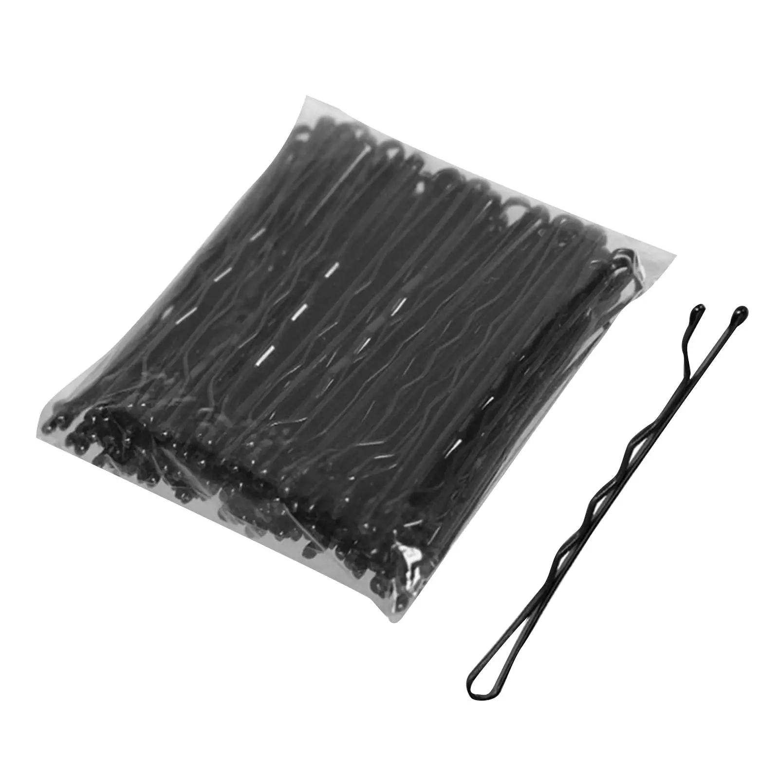 100Pcs Hair Pin Keep Hairs in Place Fit All Hair Types Slideproof Bun Hair Pin for Hairstyling Hairdressing Salon Girls Lady