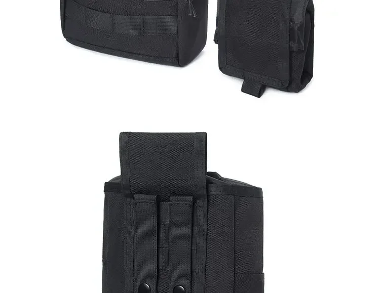Faltbare Molle Dump Drop Pouch Ammo Magazin Hüfttasche Outdoor Sport Jagd Utility EDC Werkzeug Zubehör Klappbare Erholung Tasche – Detail 16