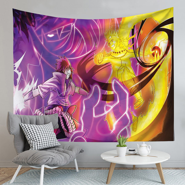 Trippy outlet naruto tapestry