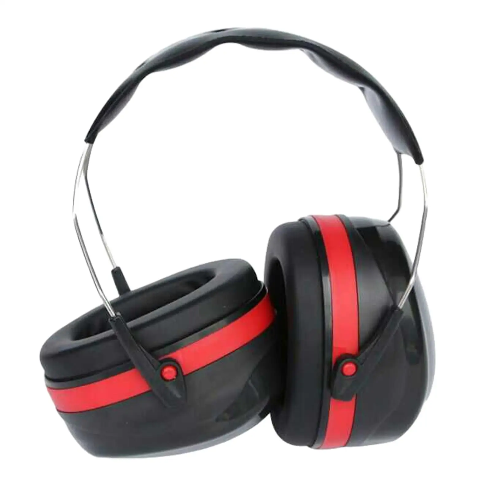 Noise Reduction Headphones Foldable Sponge Ear Pad Soundproof Comfortable for House Decorating Sleeping Workshop Study Concerts