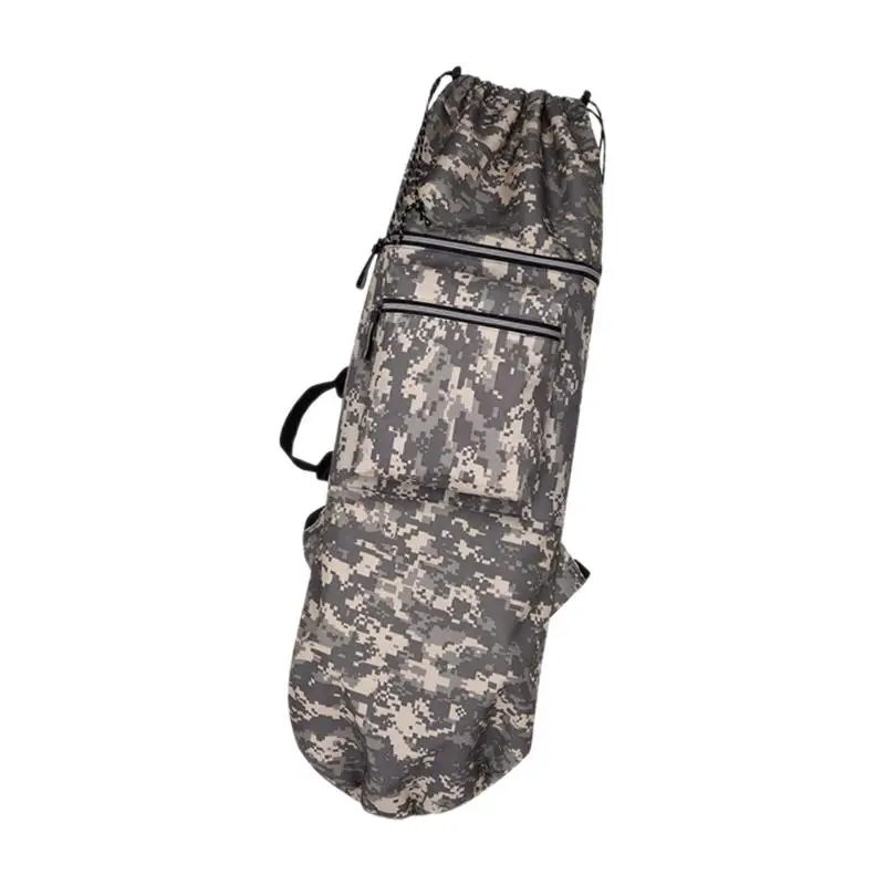 Longboard Carry Case Pouch Adjustable Straps Shoulder Bag Foldable Carrier
