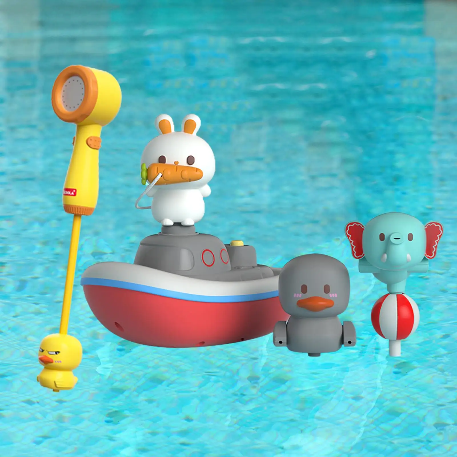 Baby Bath Toys Duck Bath Toy Sprinkler toy Bathtub Water Toys for Girls