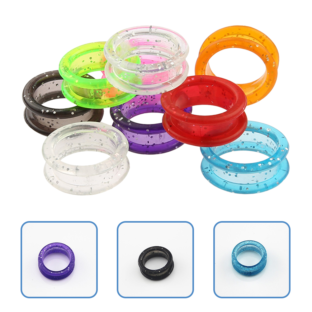 Best of 16pcs Soft Silicone Finger Rings Grips Inserts Barber Hairdressing Scissors Accessories Reviews & Tips