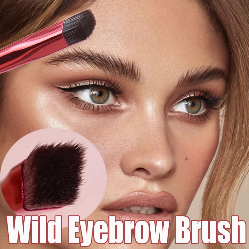 Best of Square Multifunction Wild Eyebrow Brush Simulated Eyebrow Hair Makeup Brush Contour Eyeshadow Concealer Square Make Up Brushes Reviews & Tips