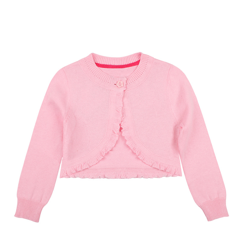 Title 3, Vestes 100% coton pour petites filles, Cardigan...