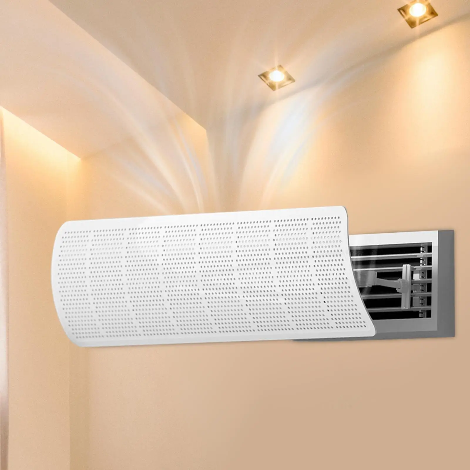 Air Conditioner Deflector Foldable Wind Direction Wind Baffle Air Conditioning Deflector Telescopic Household Air Fittings