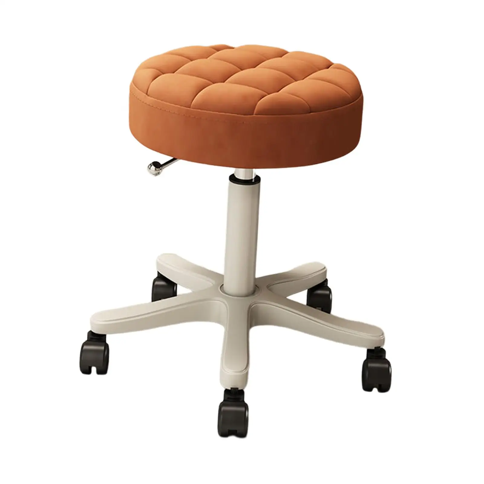 Work Massage Chair Round Rolling Stool for Coffee Shops, Barbershop,