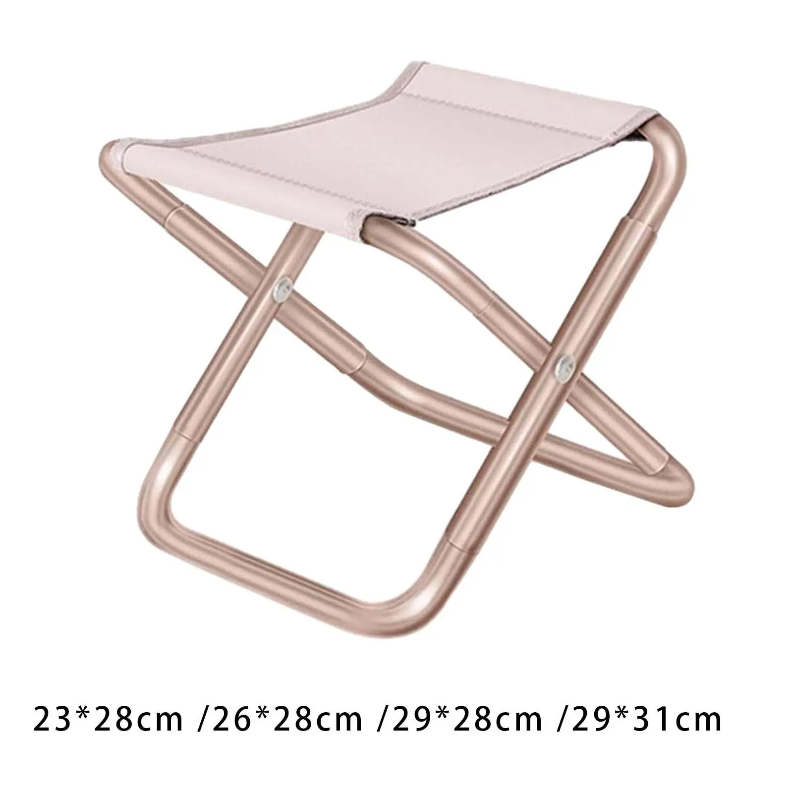 Lightweight Camping Chair Portable Ultralight Collapsible Foot Stool Mini Size Folding Fishing Chair for Travel Backyard Hiking