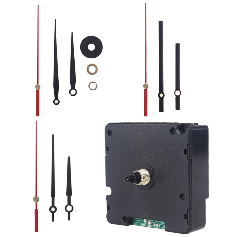 Atomic Radio Controlled Silent Clock Movement Mechanism DIY Kit Germany DCF Signal Replacement Repair Parts