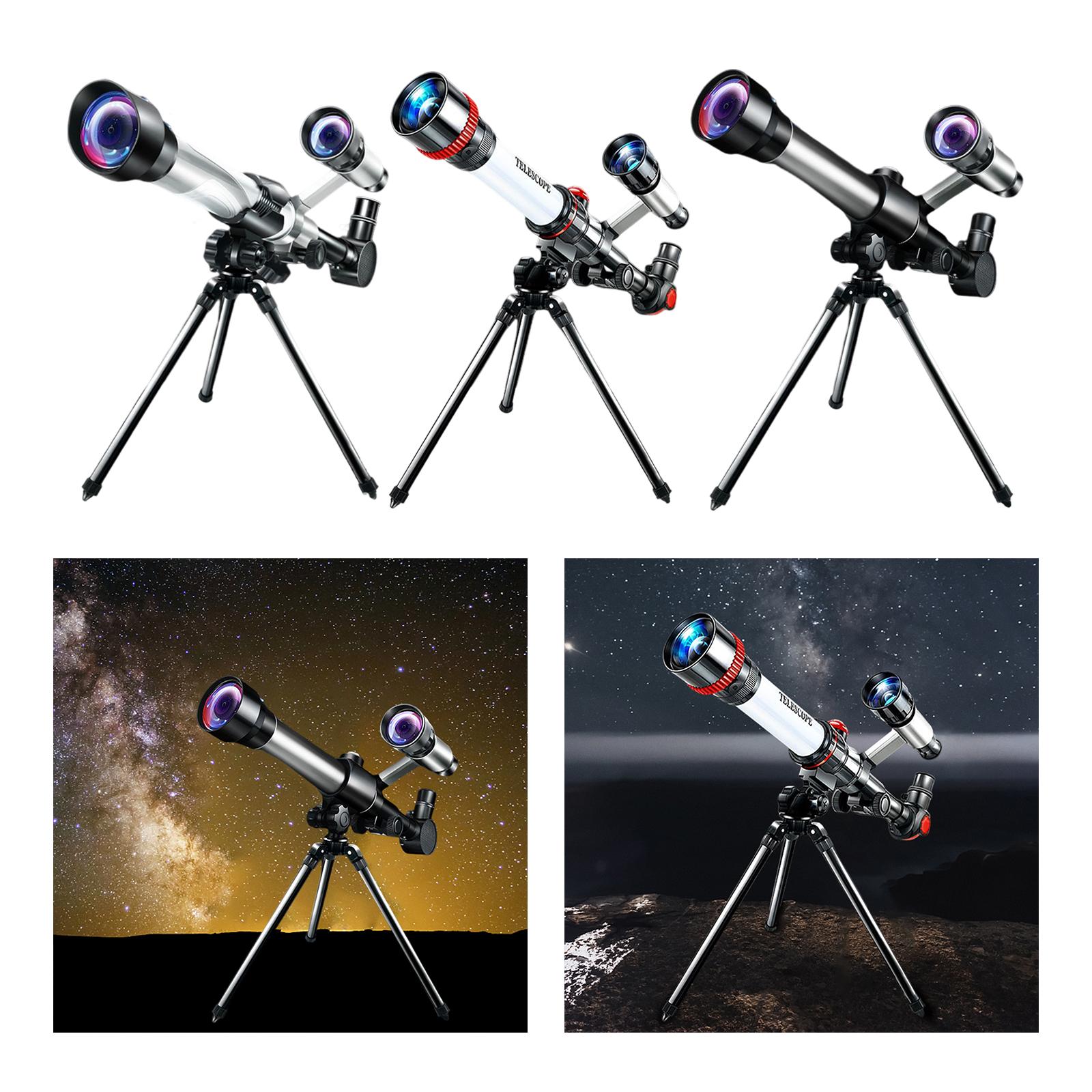 60mm Aperture Telescope with Finder Scope Tripod for Kids Fully Multi Coated Optics Simple to Setup Professional Durable