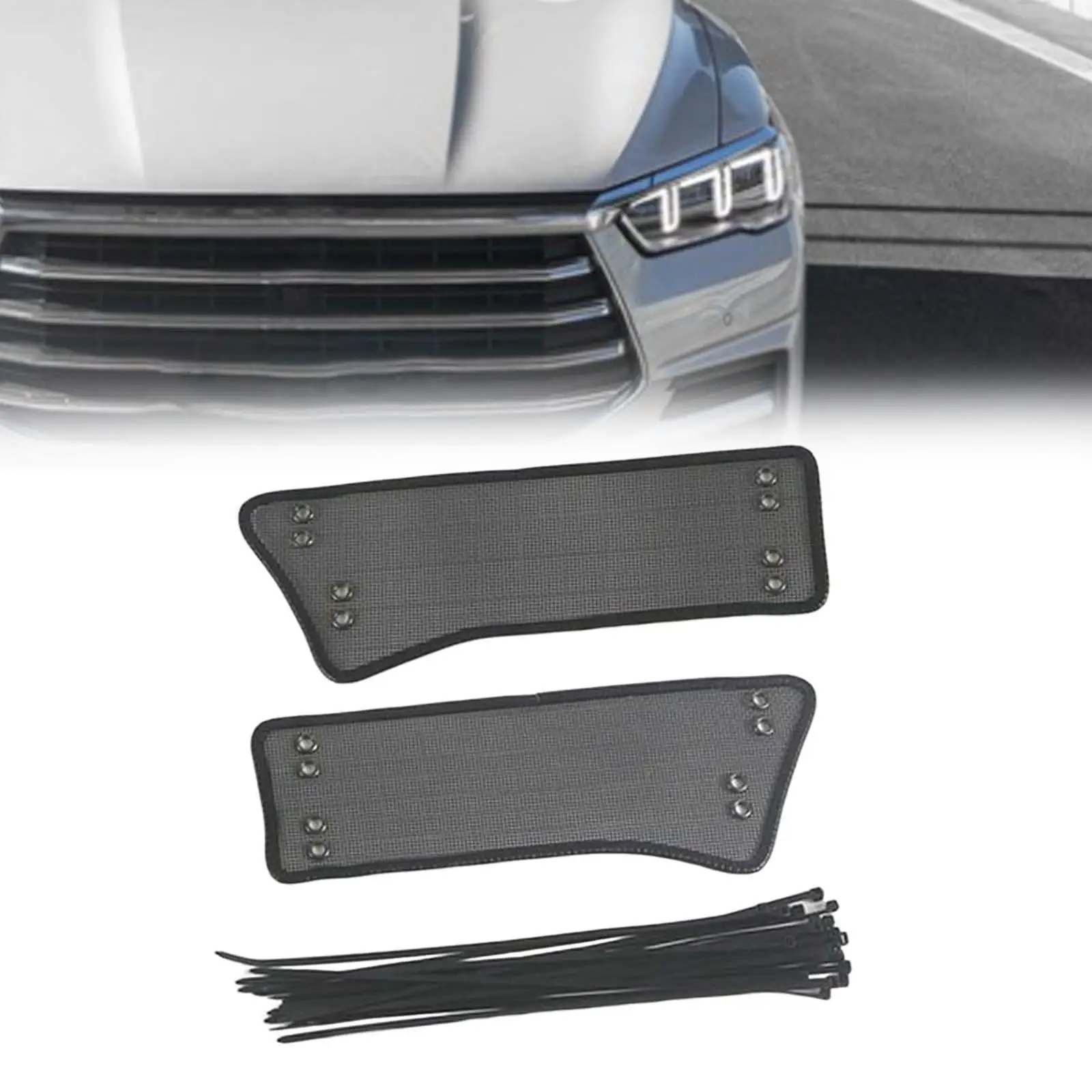Auto Grille Vent Mesh Water Tank Protection Rustproof Durable Front Cover for Han EV Replaces Easy Installation Accessory