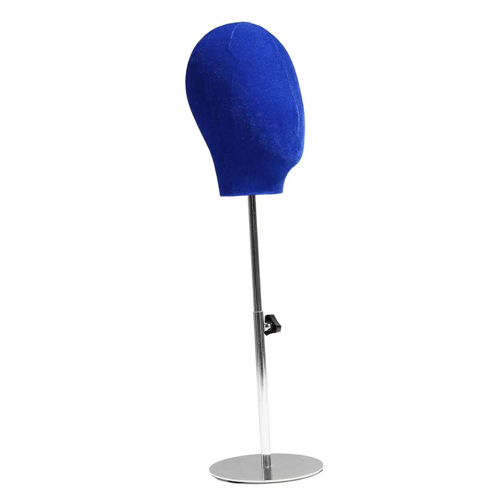 Hat Display Stand Manikin Head Height Adjustable Portable for Styling Hats Display