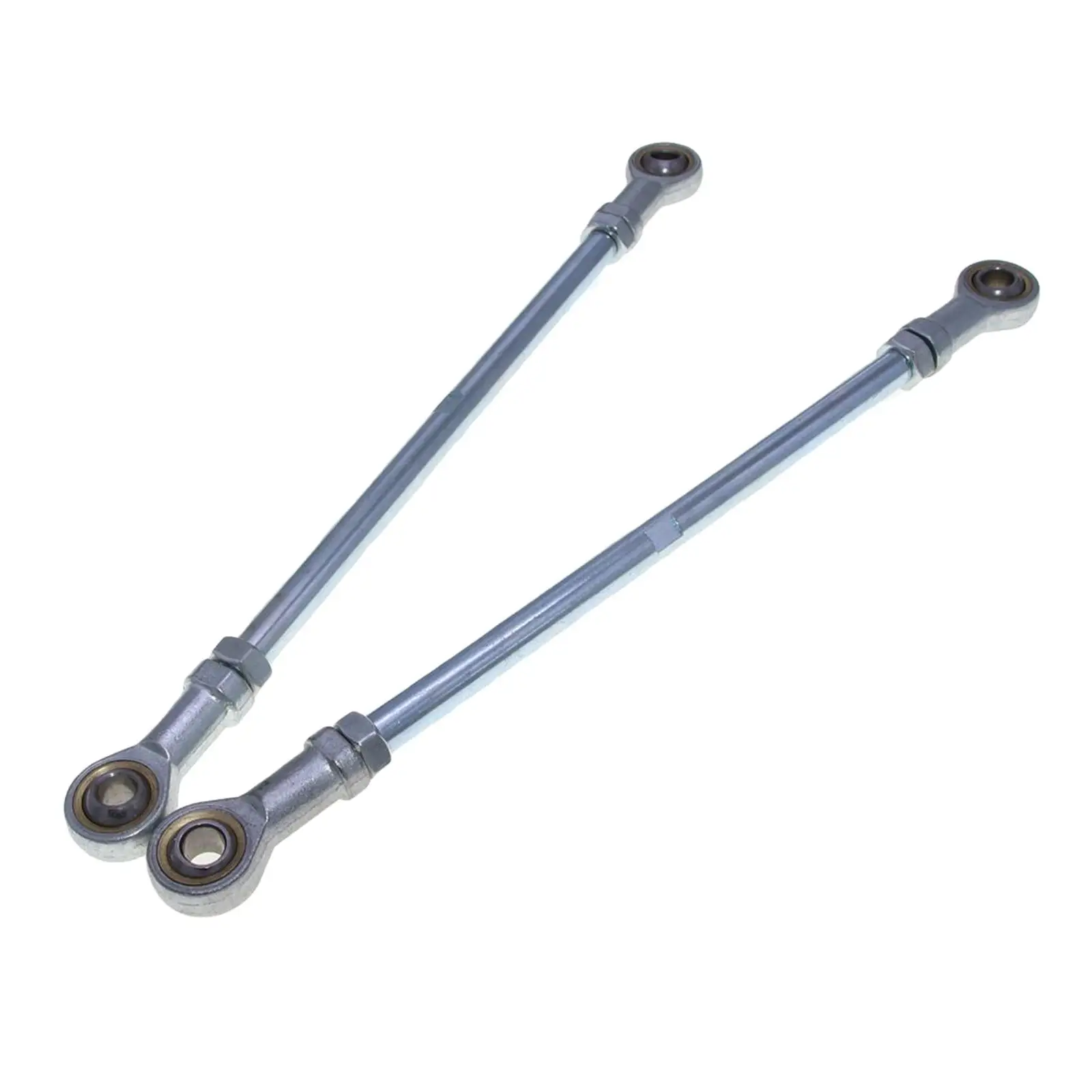 2 Pieces M10 Metal Bolt Tie Rod Ball Joiner Fit for 168 Go Kart ATV Karting