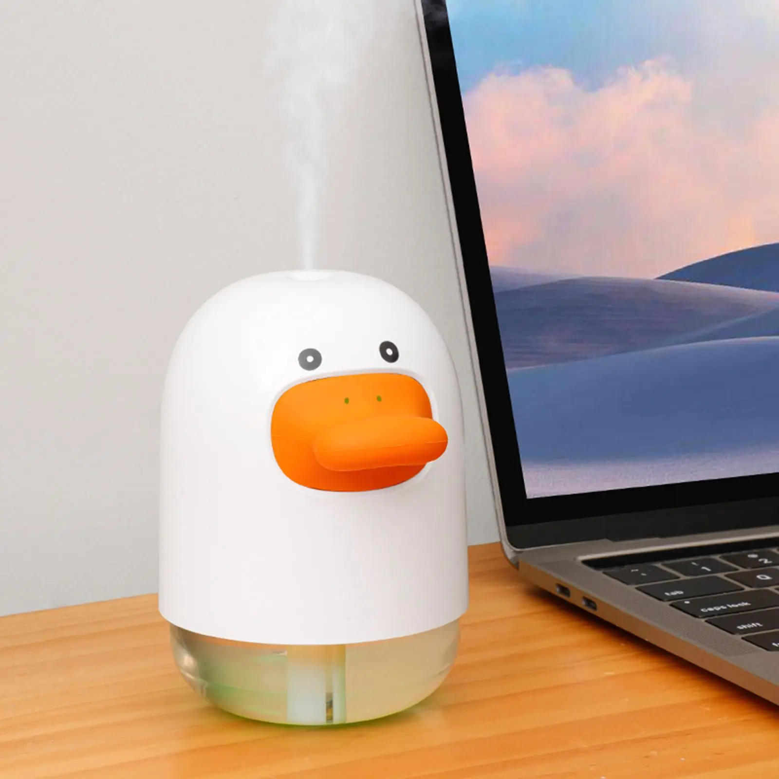 Personal Portable Humidifier 220ml Water Tank Colorful Night Light Low Noise 2 Mist Method USB Humidifier for Office Hotel Home