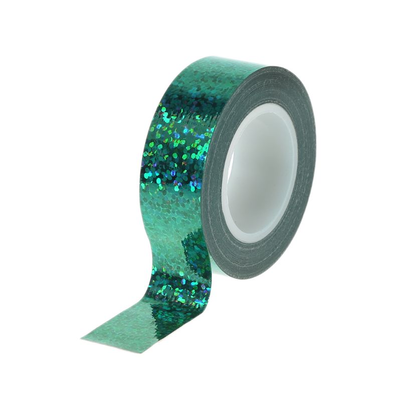 Description Picture 2 of itemRhythmic Gymnastics Decor  Prismatic Glitter Tape Hoops Sticker