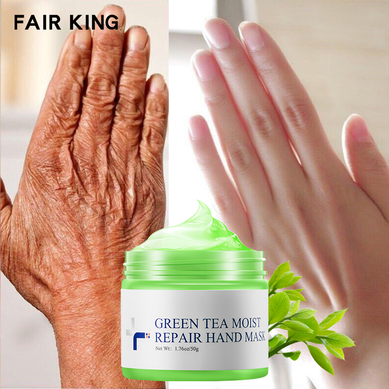 Best of Green Tea Moisturizing Hand Wax Whitening Skin Hand Mask Repair Exfoliating Calluses Film Anti-Aging Hand Skin Treatment Cream Reviews & Tips