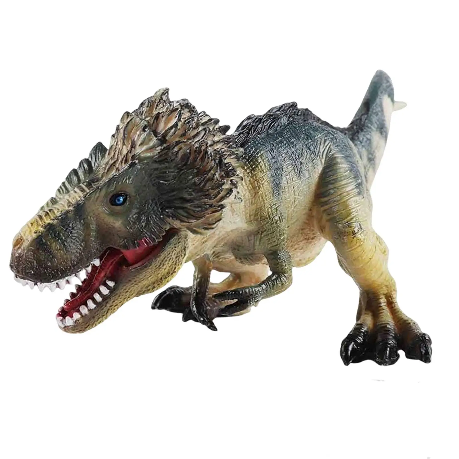 Dinosaur Figure Playset Opening and Closing Mouth Tyrannosaurus Action Figurine for Table Shelves Decoration Collections