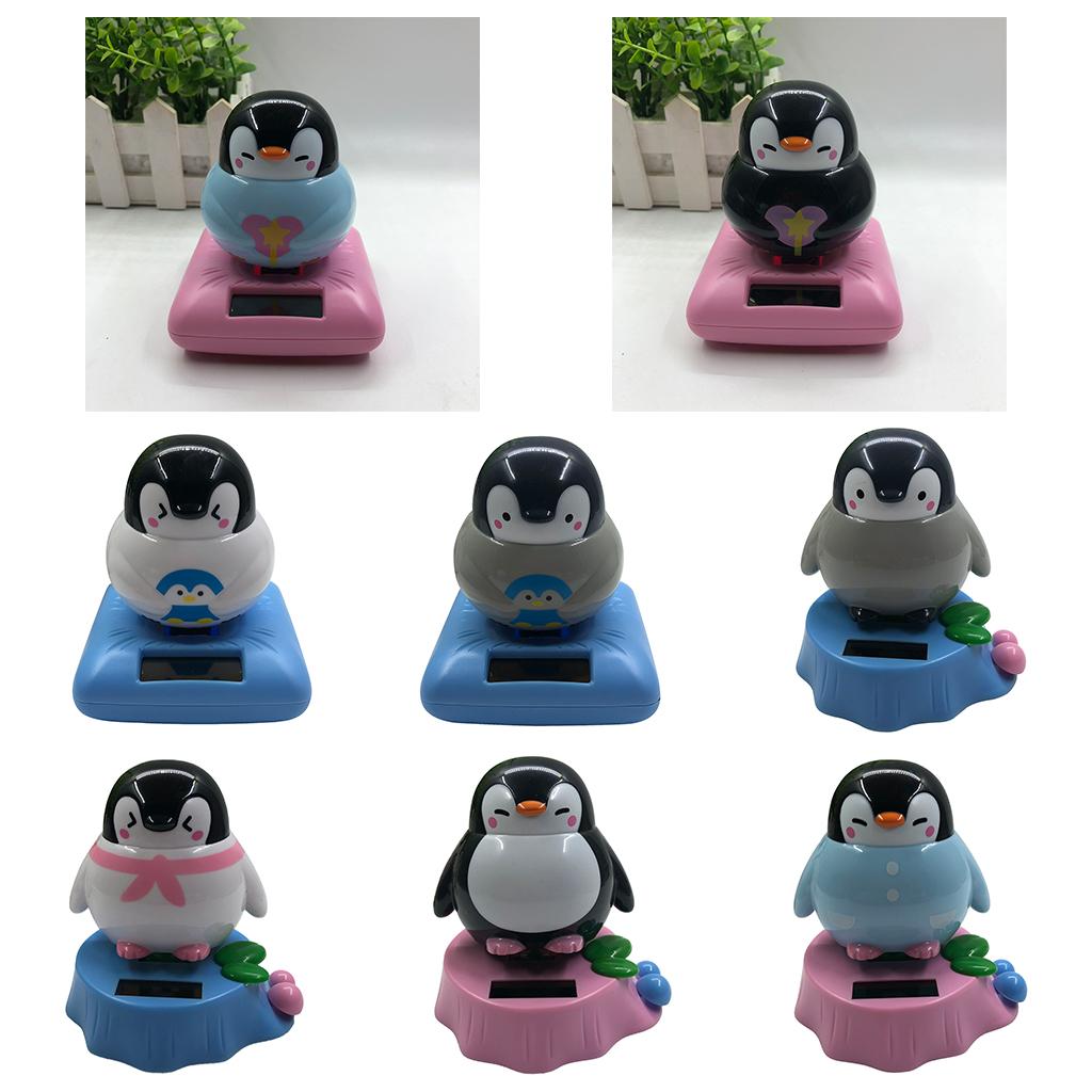 Solar Dancing Toy Animal Solar Powered Penguin Swinging Animated Bobble