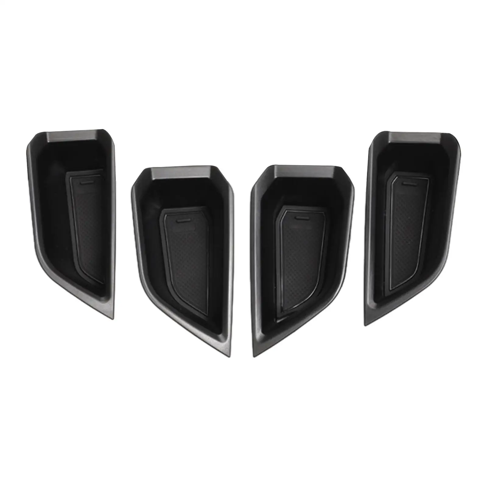 4x Front Rear Door Handle Storage Box Durable Premium Car Auto Interior Inner Door Handle Pull for Audi Q4 E-tron 2021-2023