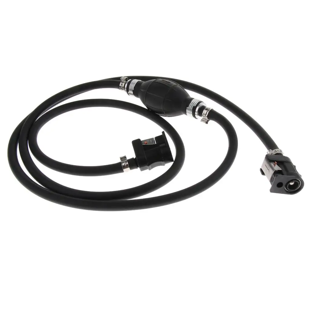 Universal 8mm Fuel Line Assembly Outboard Primer Bulb,  ethanol blended  and prevents fuel evaporation