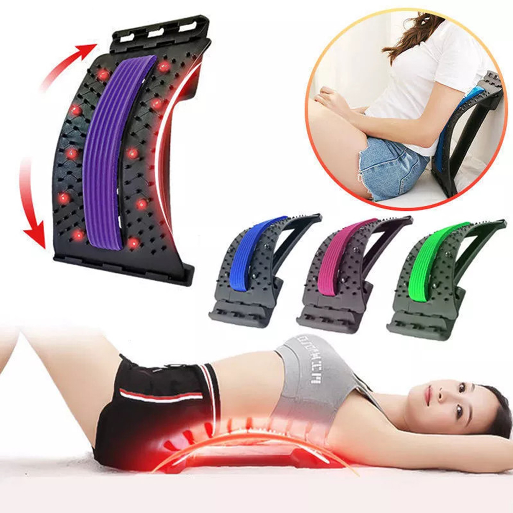 Best of Magnetic Back Massage Muscle Relax Stretcher Posture Therapy Corrector Back Stretch Spine Stretcher Lumbar Support Pain Relief Reviews & Tips - Image 4