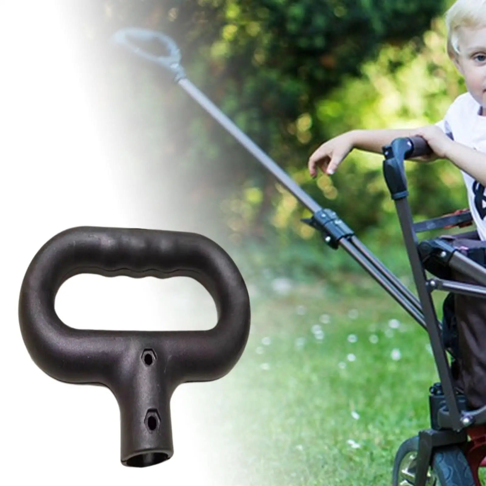 Wagon Cart Push Handle Lightweight Portable Hand Truck Handle for Garden Cart Camping Wagon Collapsible Wagon Cart Spare Part