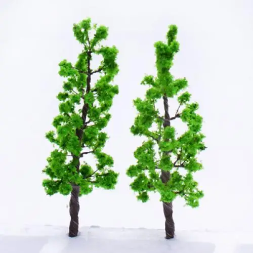 10pcs Models Tree Pins Train Landscape Decoration N Z : 150 - 1: 200