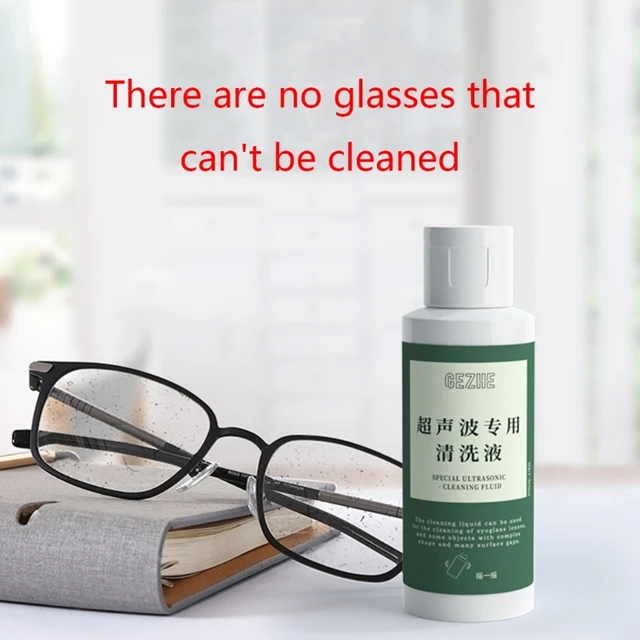50ml Glasses Lens Watch Rings Cleaners Liquid Jewelry Cleaning Solution  Concentrate For Ultrasonic Cleaner Machine Accessories - AliExpress
