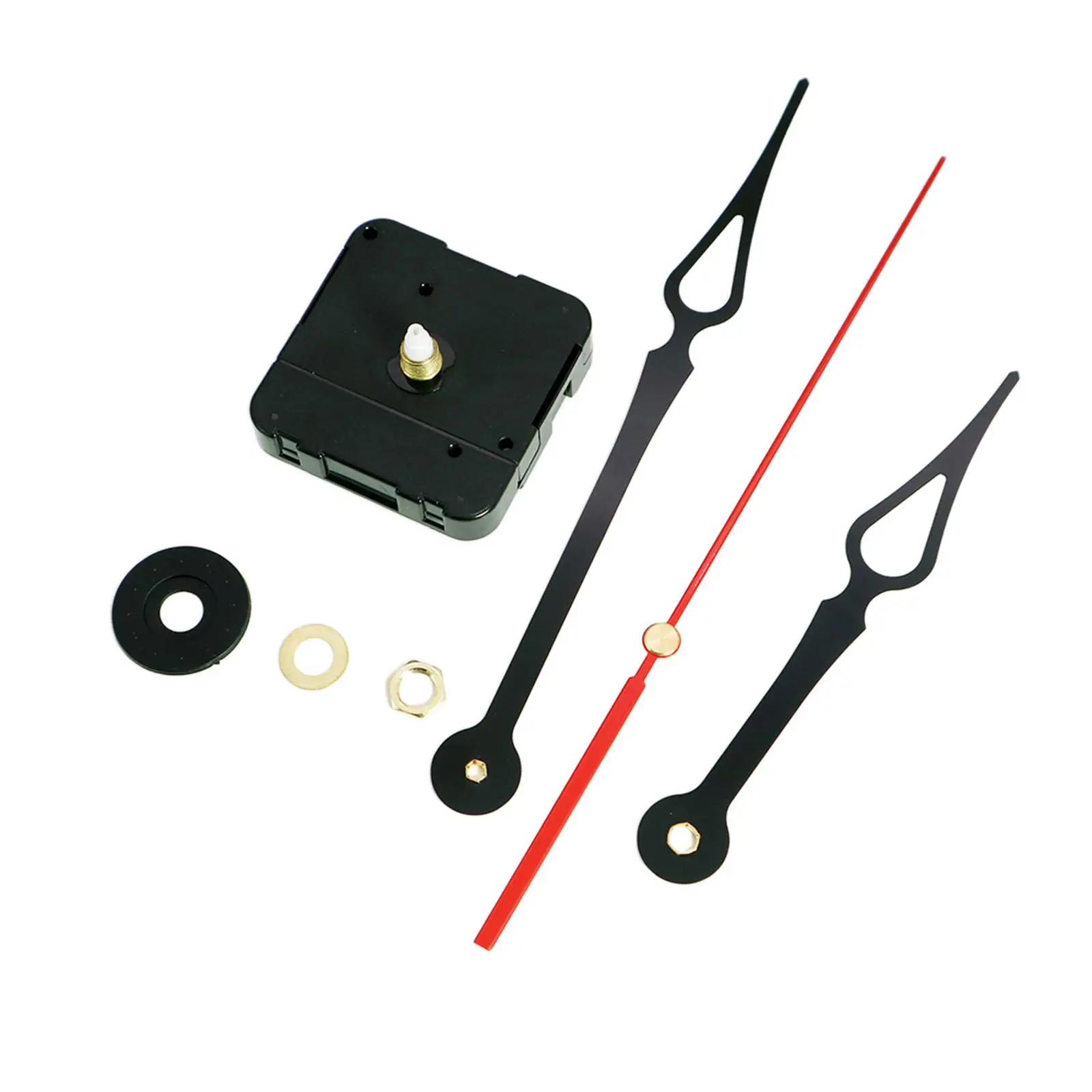 Wall Clock Movement, 24-Hour Clock DIY Replacement Repair Kit Parts - Hands, Motor and Mechanism