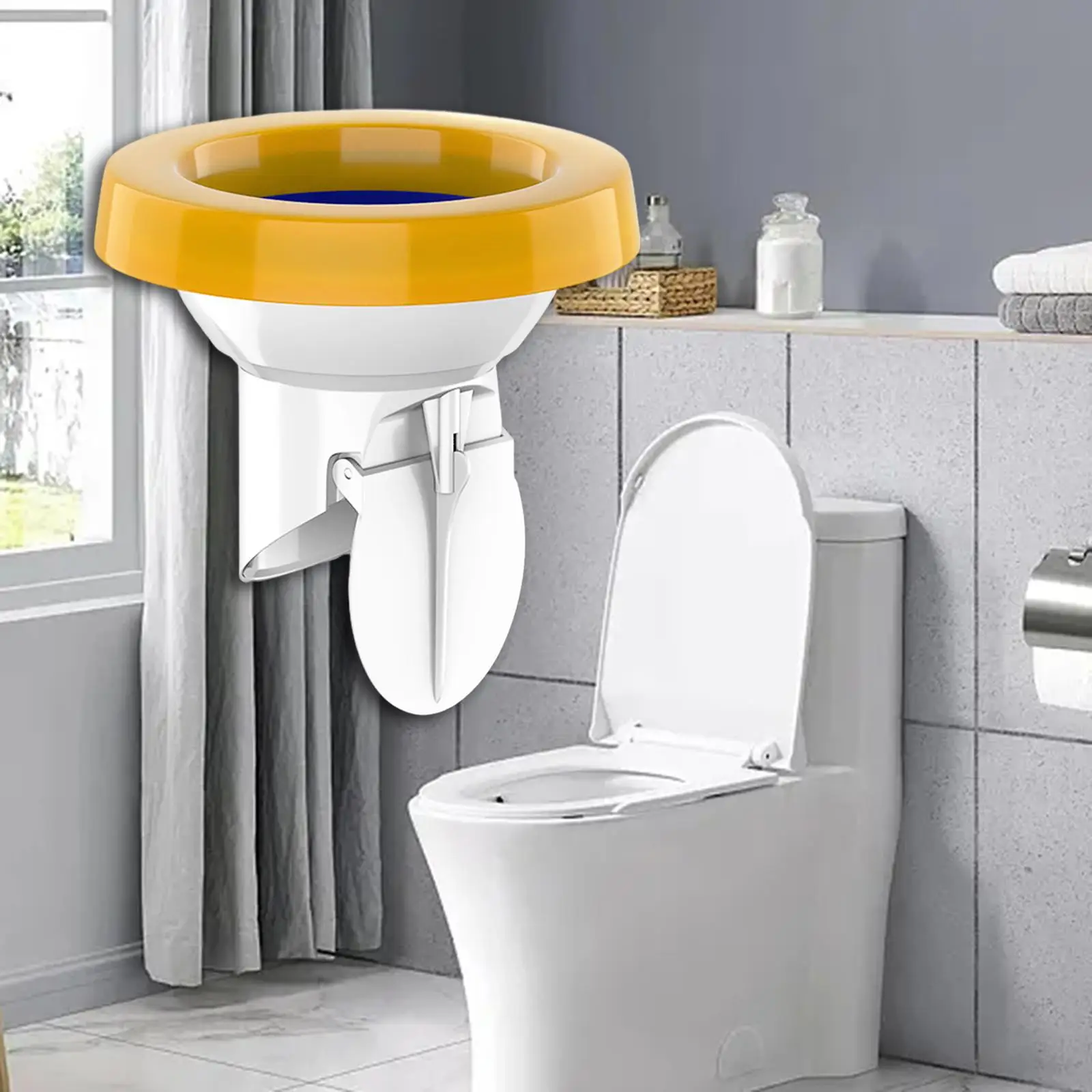 Toilet Flange Ring Easy Install Toilet Pits Blocking Odor Plug for Home