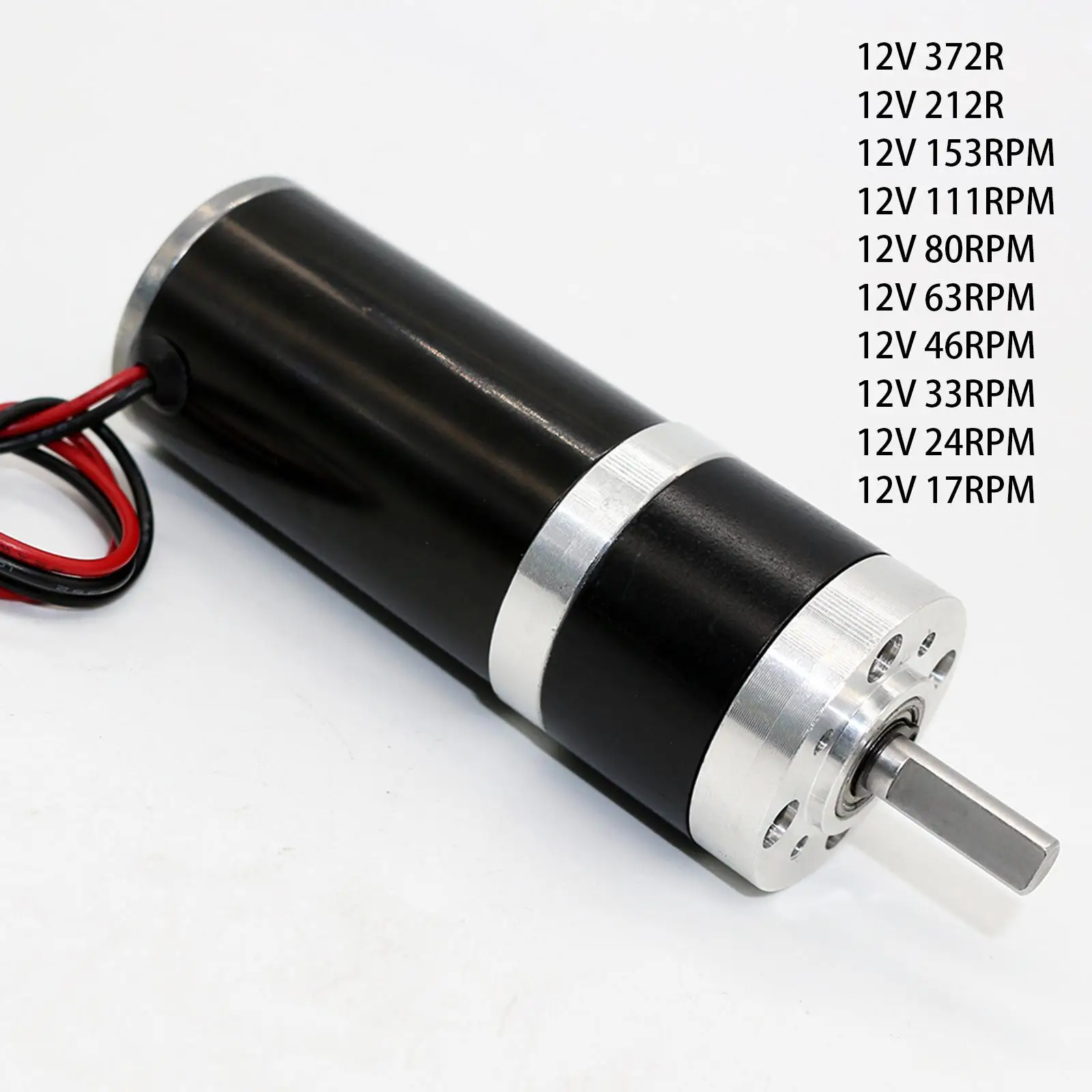 Geared Motor Micro Reversible Sturdy Motor Speed Reduction Geared Motor for Robot High Precision Measuring Instrument Car Parts