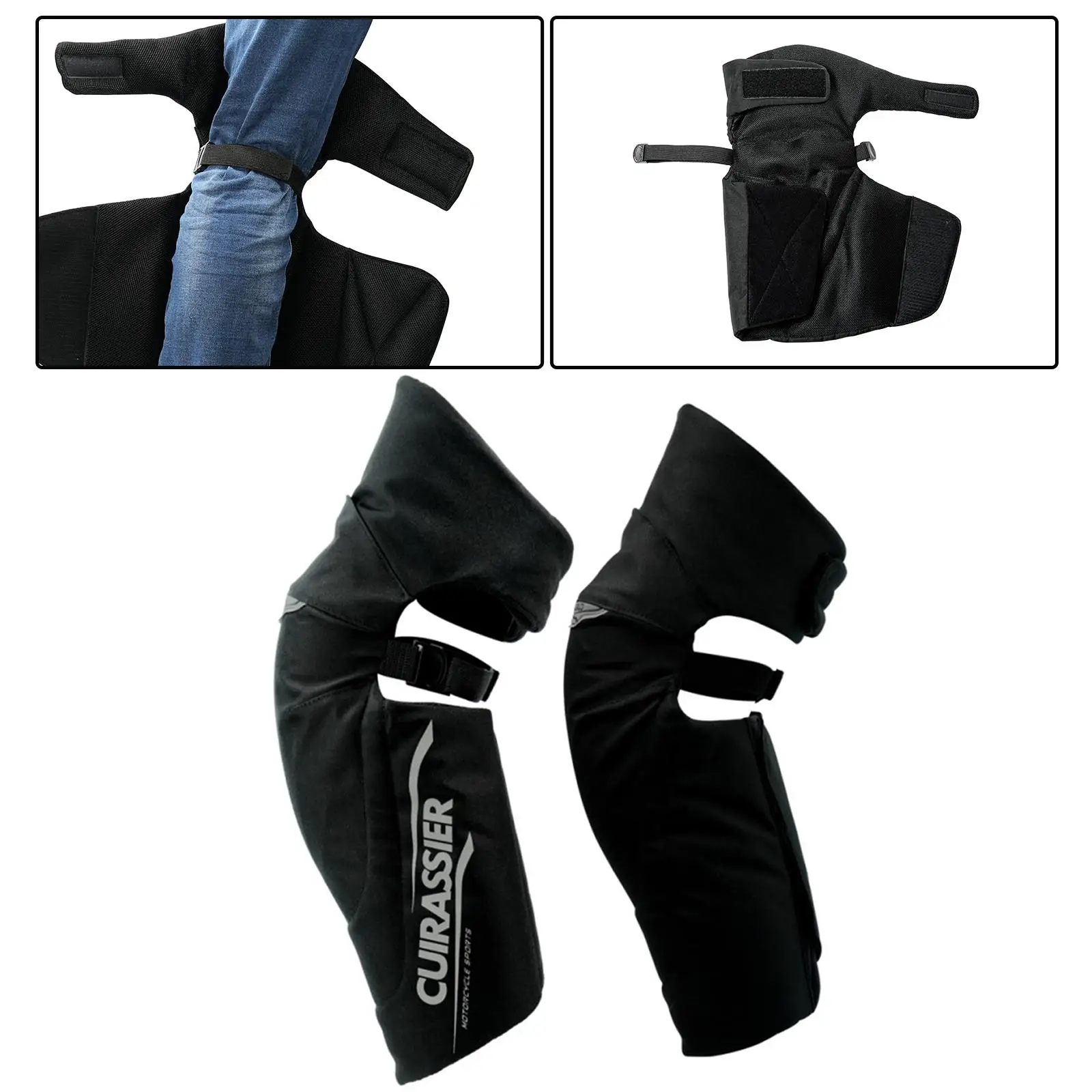 Motorcycle Knee Pads Guards Protective Gear Leggings Covers Fit for Cycling