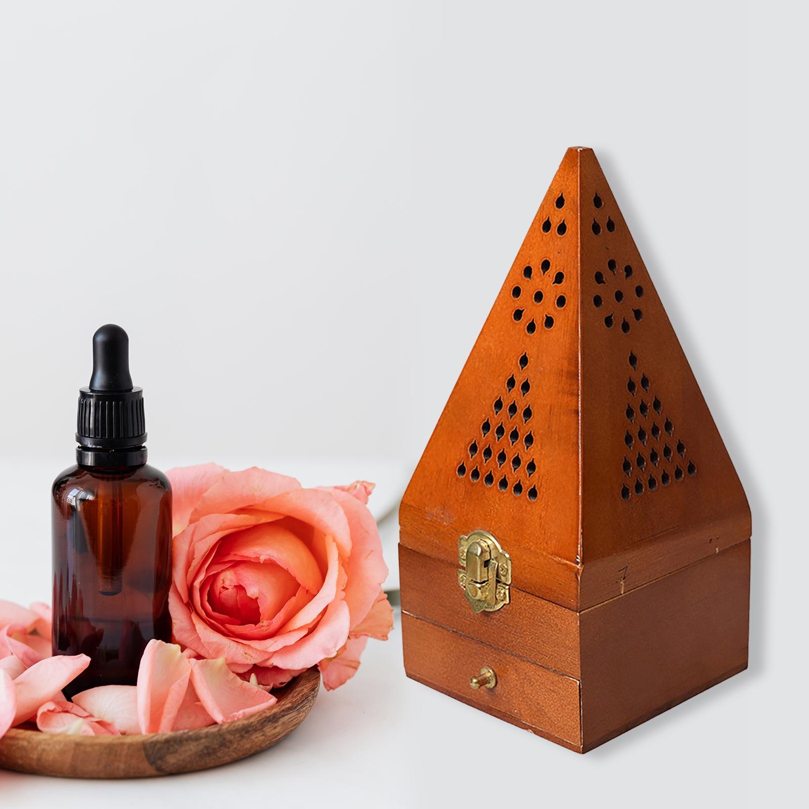 Incense Cone Holders Storage Box Home Decor Decorative for Home Fragrance
