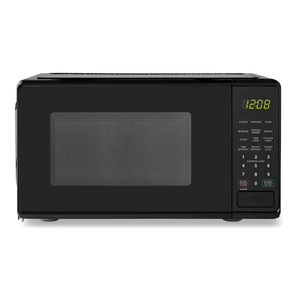 0.7 cu. ft. Countertop Microwave Oven, 700 Watts, Black