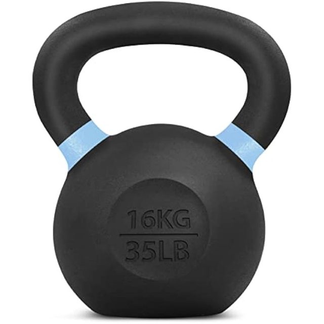 Yes4All Combo Cast Iron Kettlebell Weight Sets – Great for Full Body  Workout and Strength Training – Kettlebells 10 15 20 25 lbs (Black),  Kettlebells -  Canada