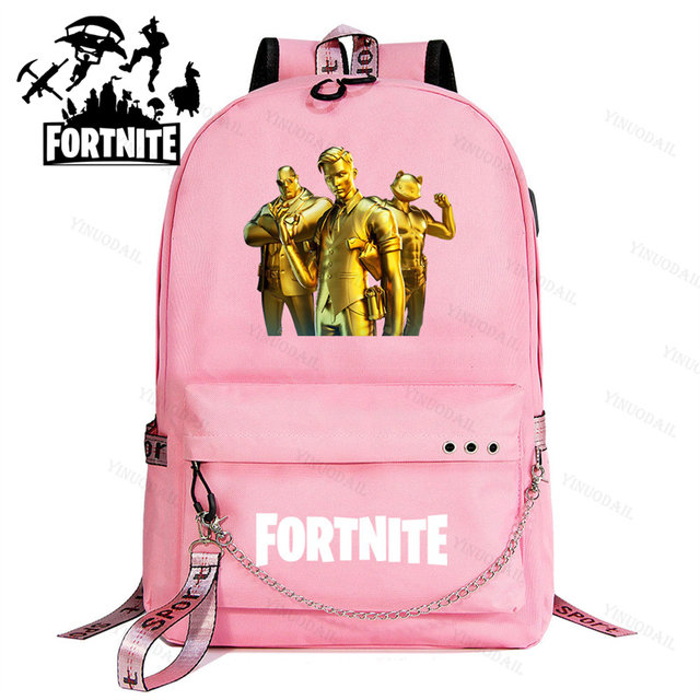 Pink 2024 fortnite backpack