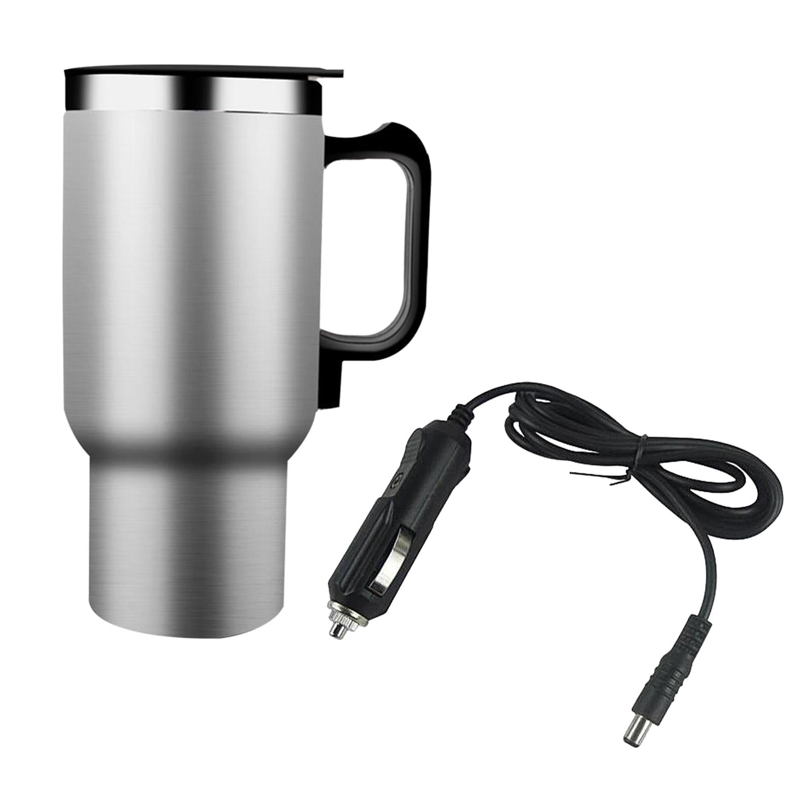 12V 480ml Car Electric Kettle Heated Travel Mug for Business Man