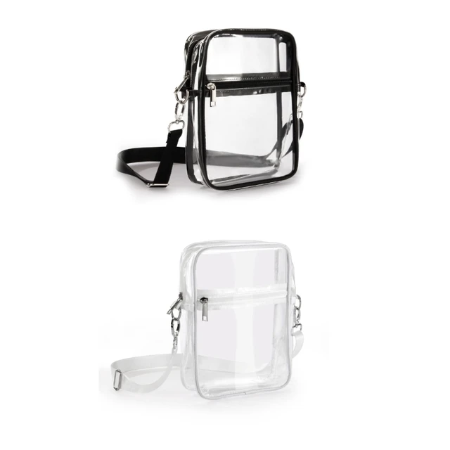 1pc Clear Bag Stadium Approved Tpu Clear Purse Clear Crossbody Bag Women  Clear Concert Purse | Don't Miss Great Deals | Temu