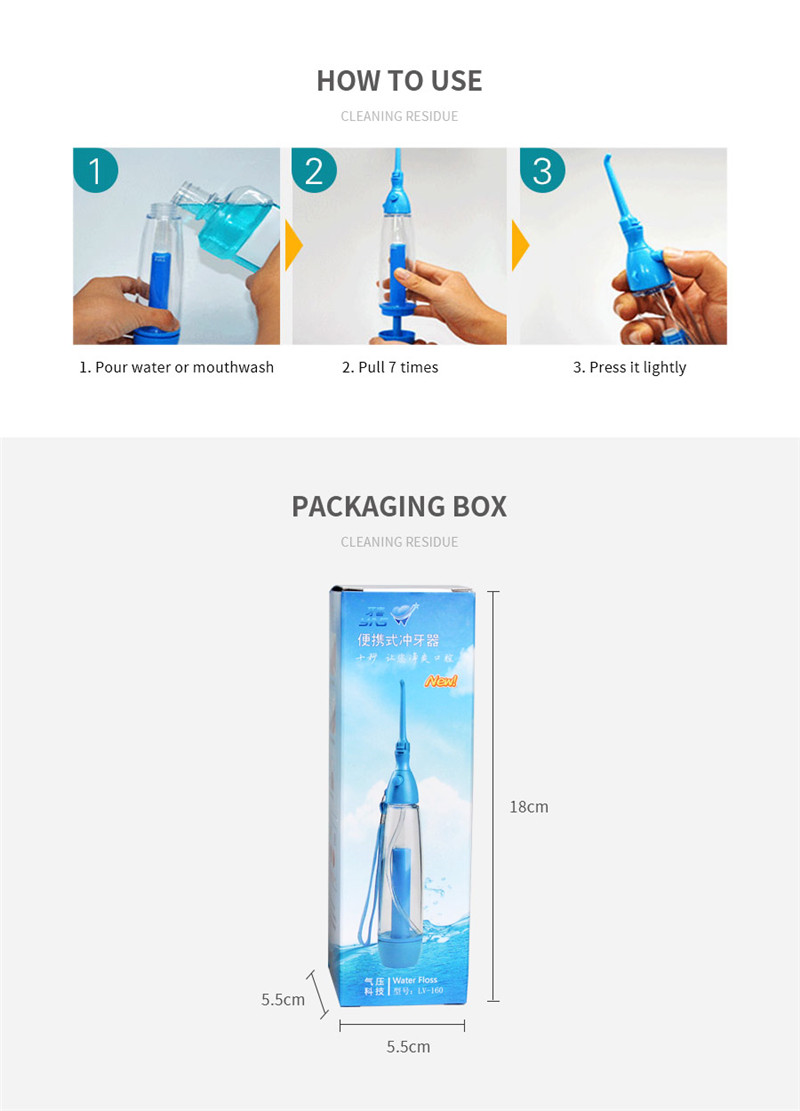 Title 10, Oral Irrigator Teeth Cleaner Water Jet Tooth He...