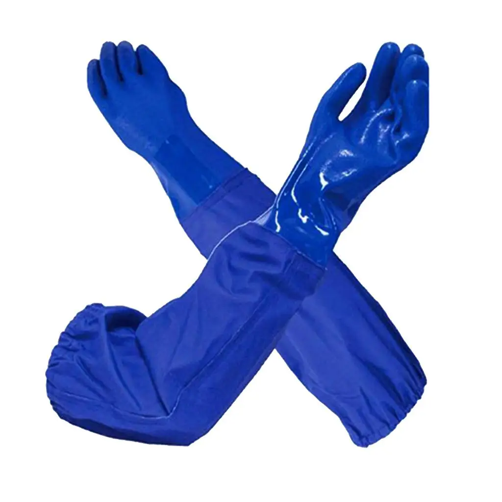 Non-Slip Thickening Fishing Gloves Long Waterproof For Industrial